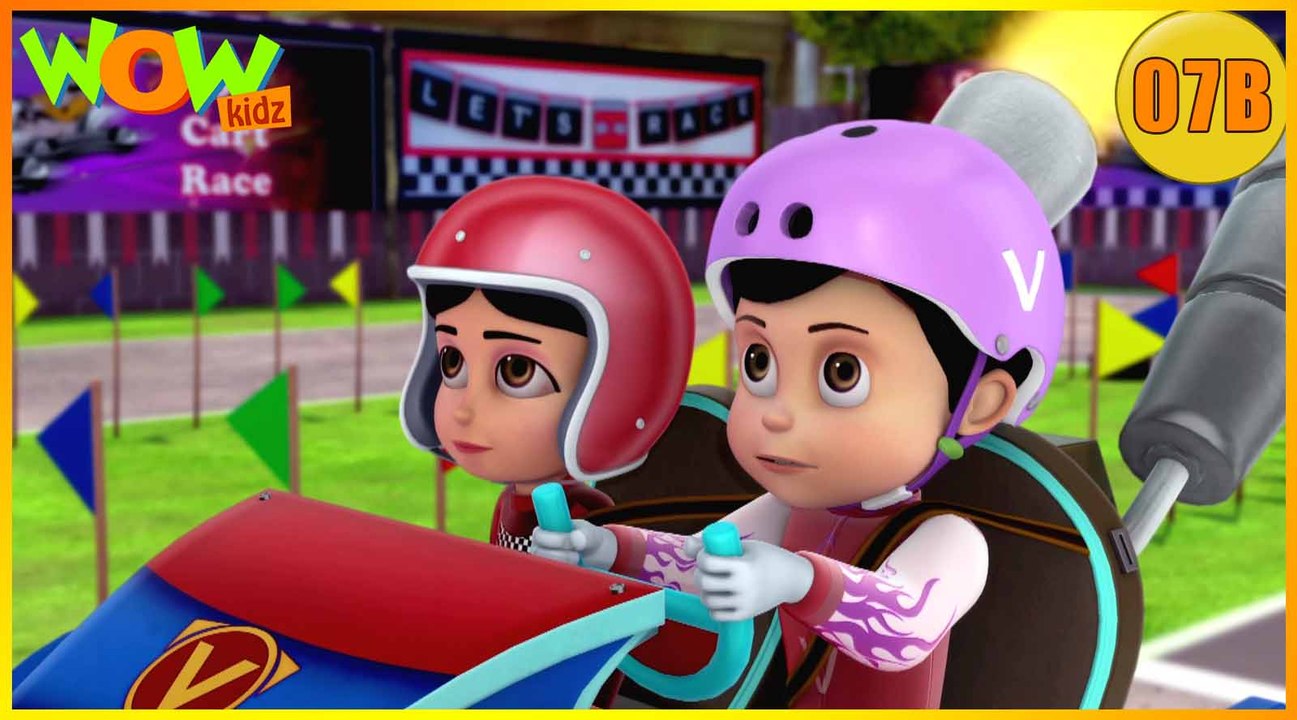Vir The Robot Boy | The Go Kart Race | Action Cartoon for Kids | Wow Kidz