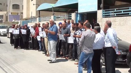Batı Şeria'da Unrwa Protestosu - Nablus