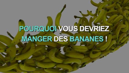 Bananes : 3 vertus santé