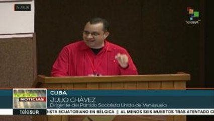 Denuncia dirigente del PSUV el brutal bloqueo a la economía de Vzla.