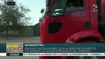 Atentado en Afganistán causa 7 muertos y 15 heridos