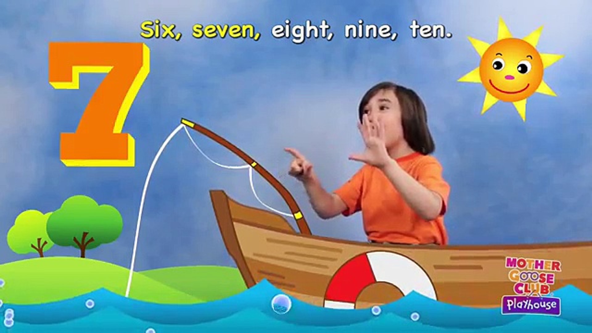 One, Two, Three, Four, Five, Once I Caught a Fish Alive | Mother Goose Club  Playhouse Kids Video - video Dailymotion