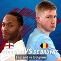 Vanavond staat Engeland  - België  op het programma! Kevin de Bruyne en Raheem Sterling hebben alvast een (fanatiek) potje FIFA gespeeld om uit te v