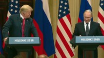 Trump-Putin ortak basın toplantısı - HELSİNKİ