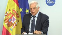 Borrell dice que el Gobierno ha pedido a Bélgica actuar en defensa de Llarena