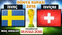 İsveç - İsviçre Maç Özeti Öncesi Analiz Dünya Kupası 2018