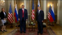 Noticia | Donald Trump y Putin celebran en Helsinki su primera reunión oficial 16/7/2018