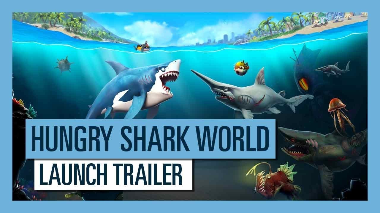 HUNGRY SHARK WORLD | Console Launch Trailer (2018)