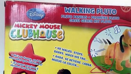 Mickey Mouse Clubhouse Pluto Walking with Sound Toys for children
