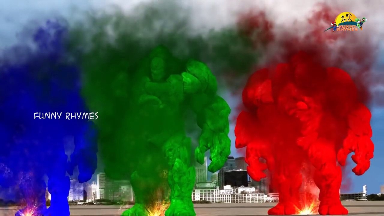 Man of stone Learn colors lesson with Colors Nursery children learning Rhymes