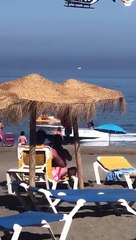 Traficante de droga foge pelo areal a helicóptero da polícia