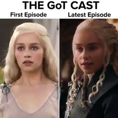 Game of Thrones cast in First Episode and Last Episode