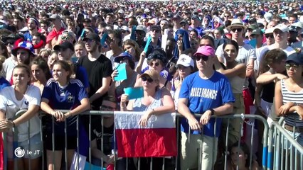A LA UNE / Coupe du monde : le match avec les 20 000 supporters de la fanzone- 16/07/2018