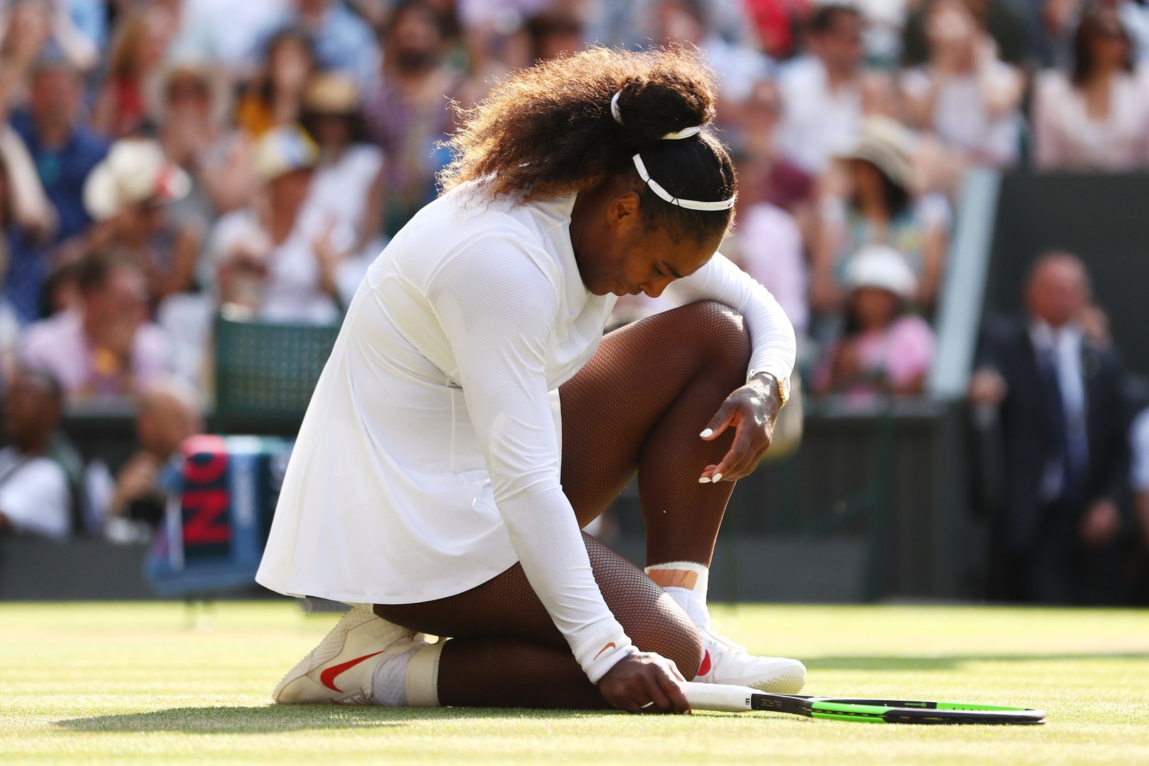 ⁣Serena Williams Reacts to Wimbledon Loss