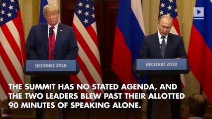 Trump Meets With Putin for Summit in Helsinki