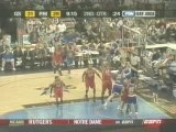 Andre Iguodala Alley Oop From Allen Iverson - NBA Basketball