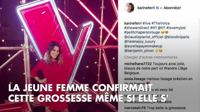 Karine Ferri a accouché de son deuxième enfant, une petite fille prénommée Claudia