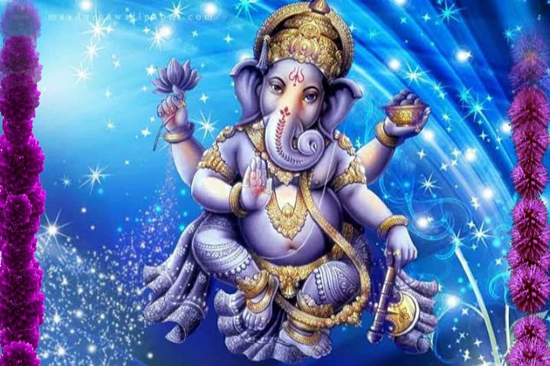 Full Screen Hd Wallpaper Of Lord Ganesha