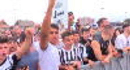 Football: Ronaldo day in Turin - Ice Creams, Pizzas and Fans welcome superstar