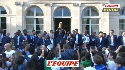 Le discours du Président Macron - Foot - CM 2018