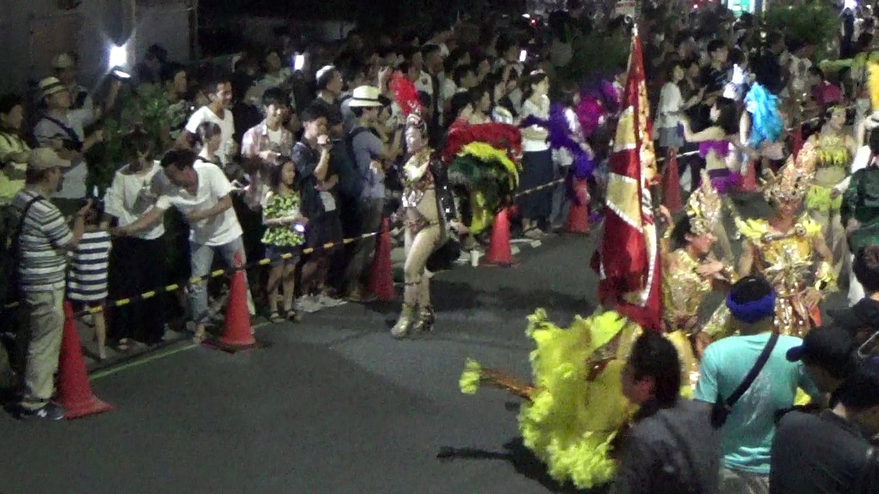 【2018/7/15】花小金井サンバフェスティバル　９　UNIÃO DOS AMADORES　２周目②