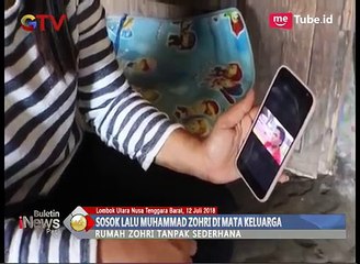 di Rumah Sederhana, Inilah Sosok Lalu Muhammad Zohri Dimata Keluarga