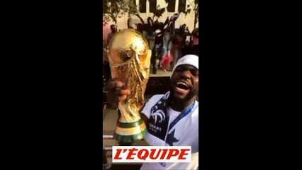 Le retour des champions - Foot - CM 2018 - Bleus