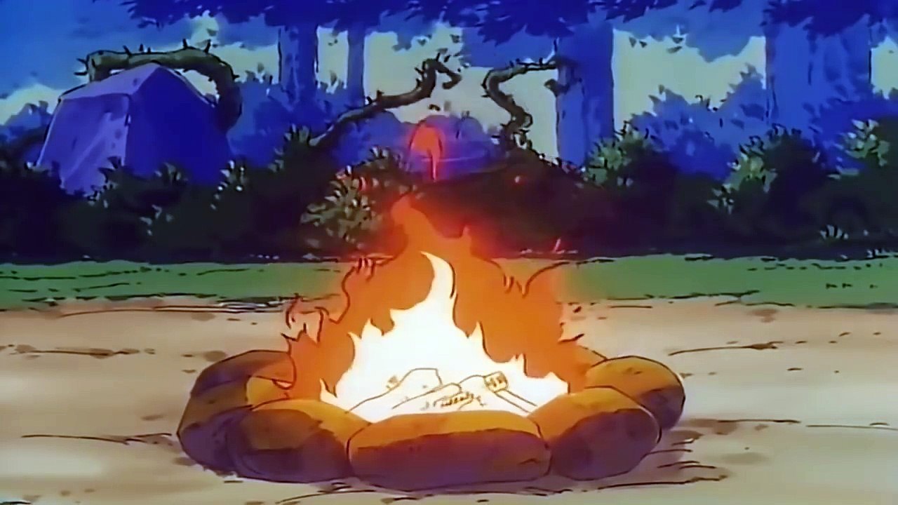 Goku Jr. decide Salvar la vida de un Oso (HD)