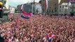 Selección de Croacia recibida con fiesta a su regreso al país
