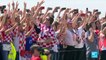 World cup 2018: Croatians receive football players as heroes
