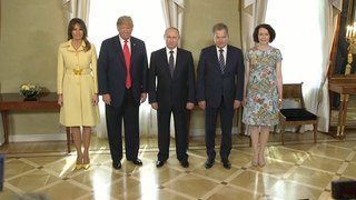 President Trump Visits Finland and Putin