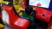 Indoor Playground Family Fun for Kids | Playing Racing Cars Video Games, Arcade Games