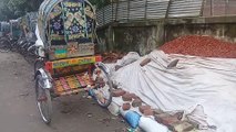 Rickshaw is very popular manual vehicle in Bangladesh