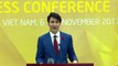 Prime Minister Trudeau delivers remarks at the end of the APEC Leaders’ Meeting