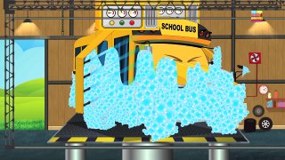 Train Car Wash | Train Engine Video For Kindergarten By Kids Channel