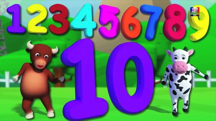 Number Song | Numéro chanson en français | garderie rimes compilation