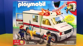 Playmobil Ambulance The Joker Hits a Pedestrian & needs an Ambulance Imaginext Batman Save