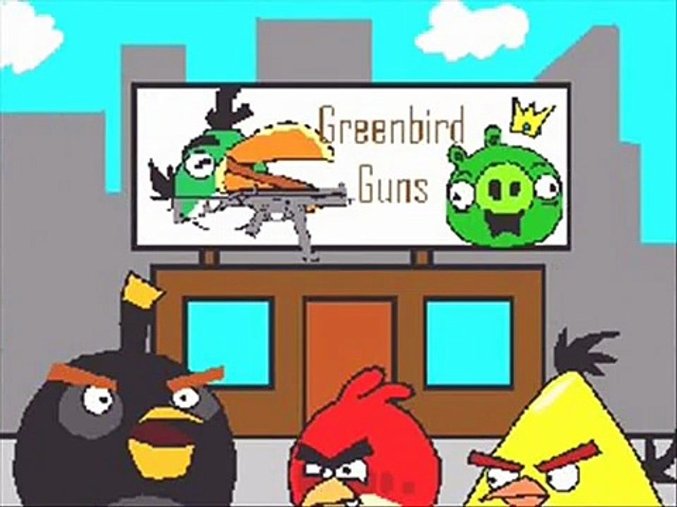 Angry Birds animated parody (ORIGINAL new)