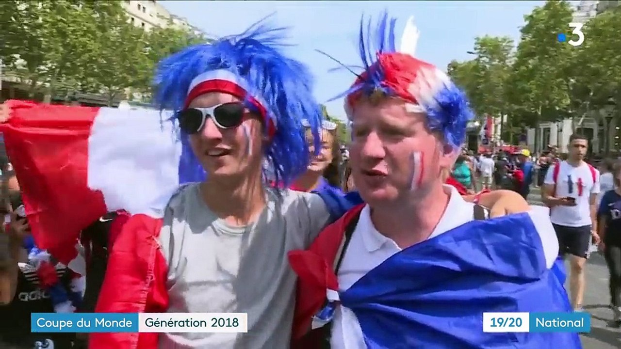 Coupe du monde : 1998-2018, deux générations de supporters
