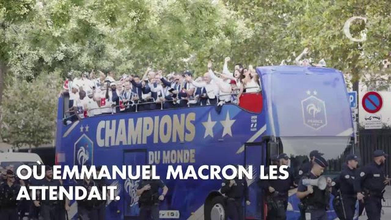 PHOTOS. Les Bleus champions du monde : revivez la descente le long des Champs-Elysées