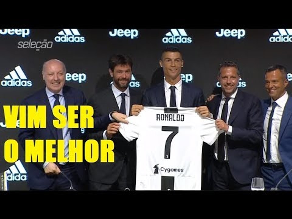 COLETIVA DE APRESENTAÇÃO DE CRISTIANO RONALDO NA JUVENTUS (16/07/2018)