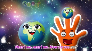 Planet Finger Family Nursery Rhymes By KidsW