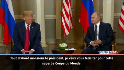 CdM 2018 - Trump félicite Poutine pour "ce superbe Mondial"
