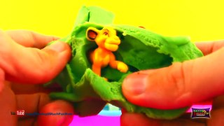 LPS Lion King Play Doh Surprise Toy Disney Cars 2 MLP Kinder Surprise My Little Pony Pokem