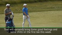 Defending champion Spieth expecting chills at The Open first tee