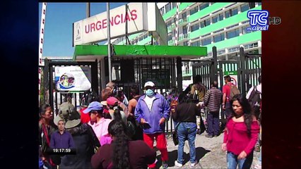 Nuevos controles de seguridad al ingreso de hospital quiteño Carlos Andrade Marín