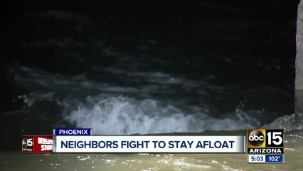 Phoenix neighborhood searching for answer to continuous flooding