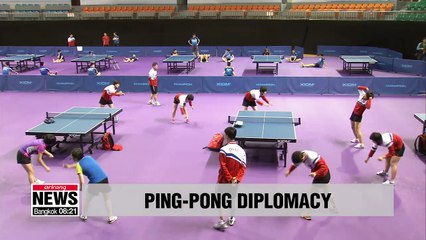 Two Koreas to compete together this week in table tennis tournament