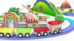 Trains for children. Educational videos cartoons for toddlers. Learn wild animals with a ZOO train
