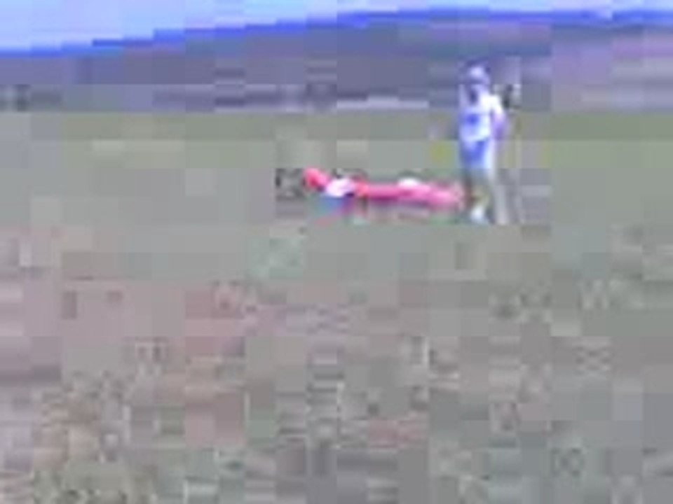 Chute en cross